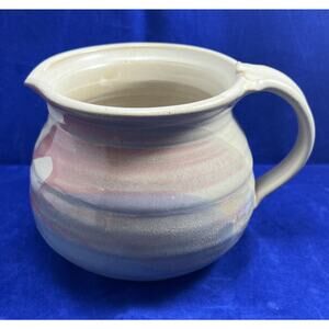 Vintage Gene Speicher‎ Indiana Studio Pottery Large Pitcher. *Pre-Owned*